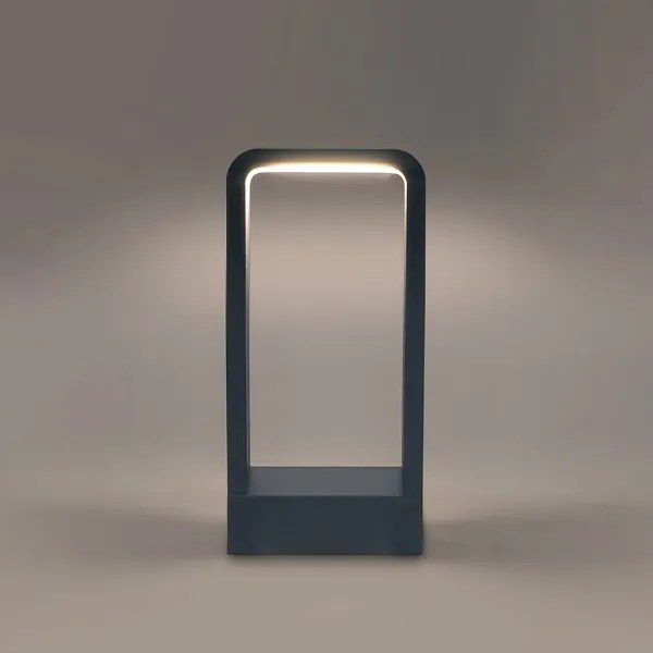 Brilagi-LED Vonkajšia lampa BARI LED/7W/230V 3000/4000/6000K antracit IP54 30 cm