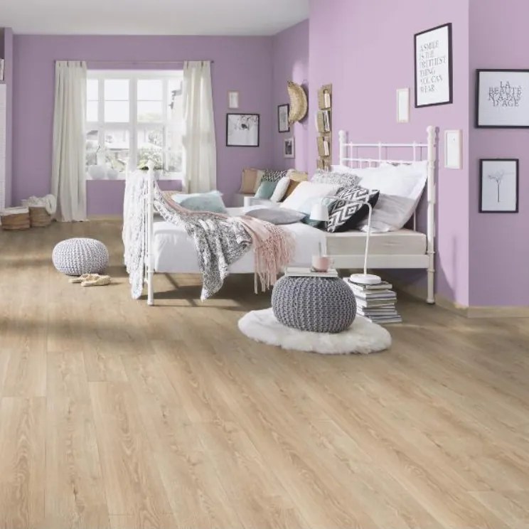 Krono Original, Laminátová podlaha Super Natural Classic Dub Natural Sterling K485 NL, 1288 x 195 mm