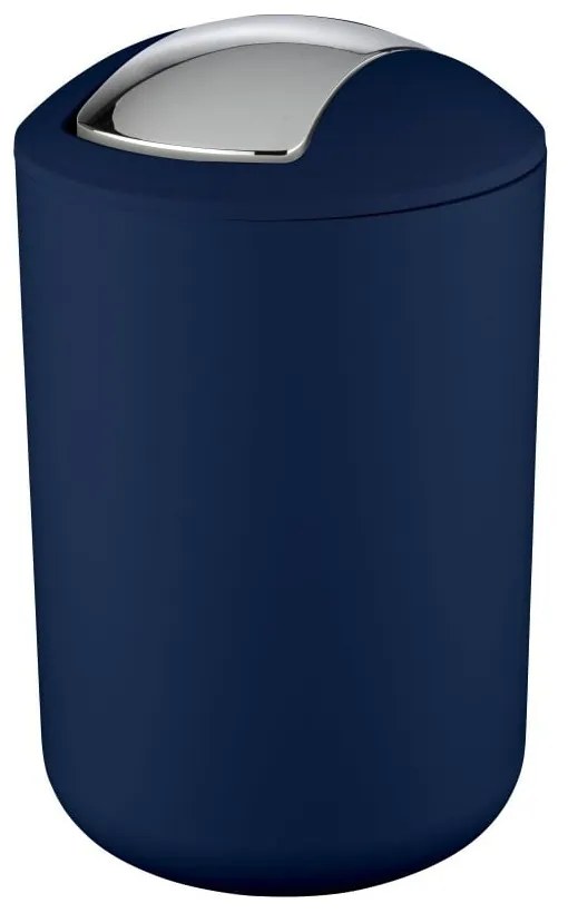 Tmavomodrý odpadkový kôš Wenko Brasil Dark Blue L