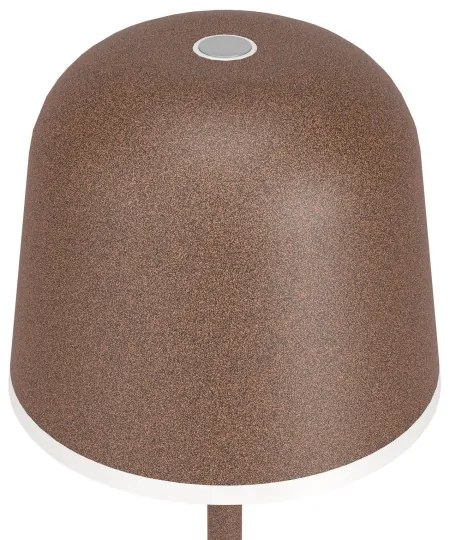 Eglo 900459 -LED Stmievateľná vonkajšia lampa MANNERA 2,2W/5V 1800mAh hnedá IP54