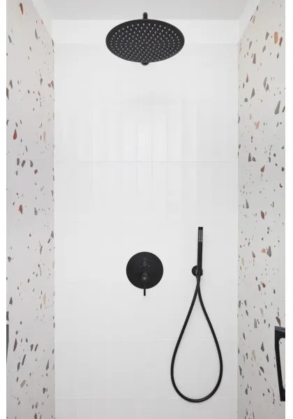 KFA Armatura 5039-501-81 - Sprchová sada s podomietkovou batériou MOZA matná čierna