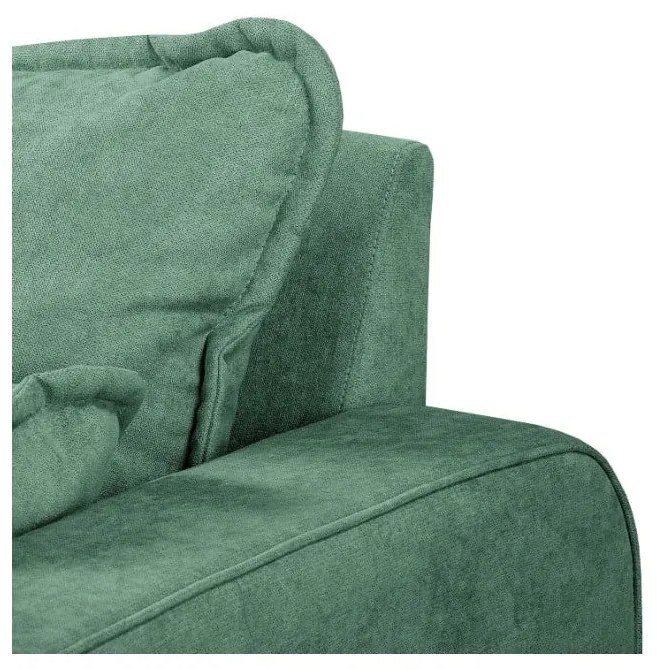 Tyrkysová rohová pohovka (ľavý roh) Beata - Ropez