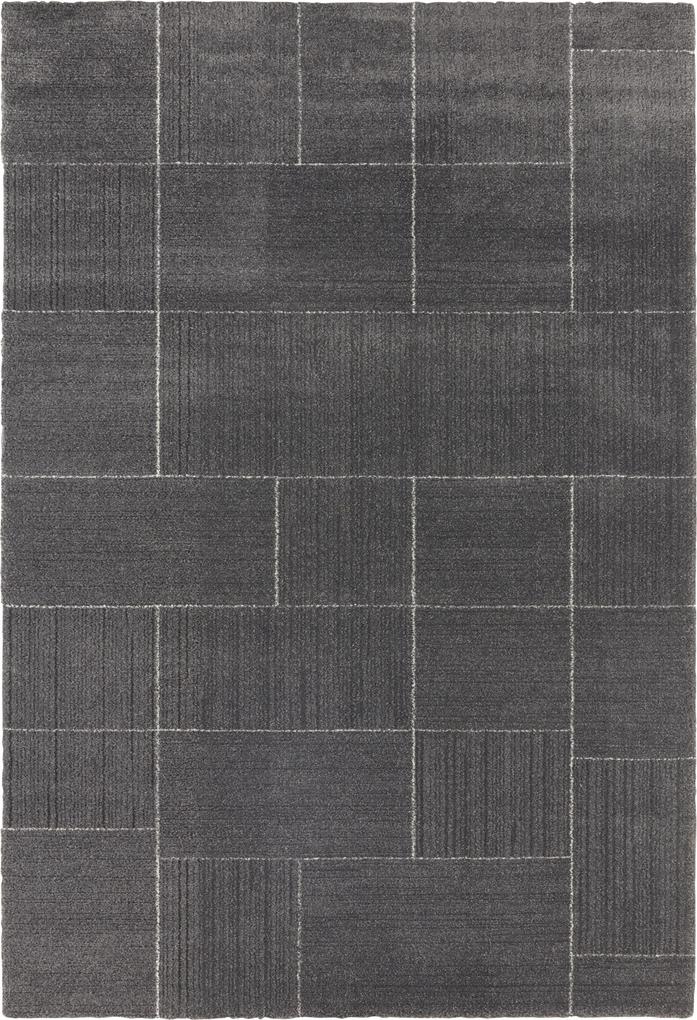 ELLE Decor koberce Kusový koberec Glow 103653 Dark grey/Cream z kolekce Elle - 80x150 cm