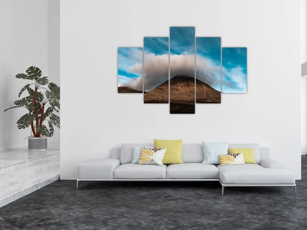 Obraz - Mrak nad vrcholkom (150x105 cm)