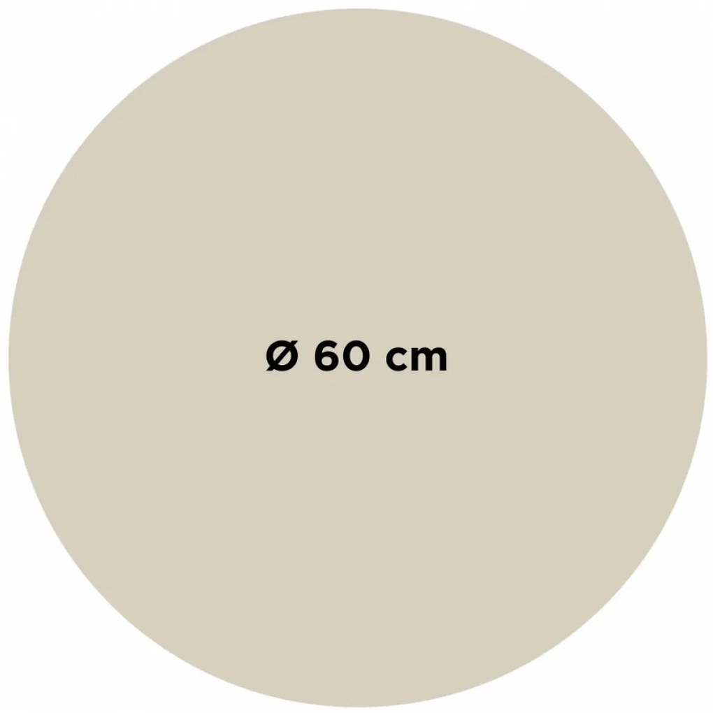 COMPACT 12 PEANUT - STOLOVÁ DOSKA Ø60 cm