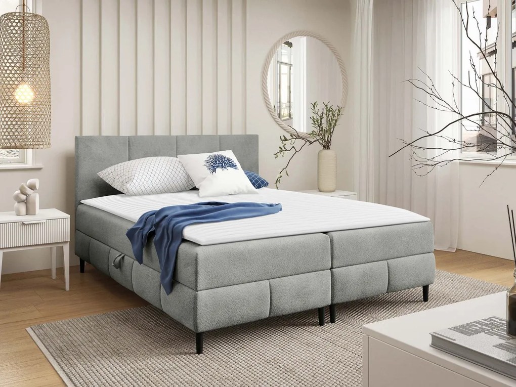 Kontinentálna posteľ Centina 2, Rozmer postele: 140x200, Dostupné poťahy: Coral 20