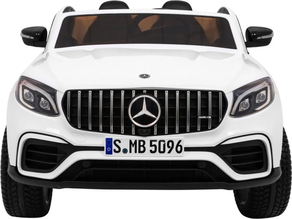 Ramiz Mercedes GLC 63S detské auto Biele SUV + pohon 4x4
