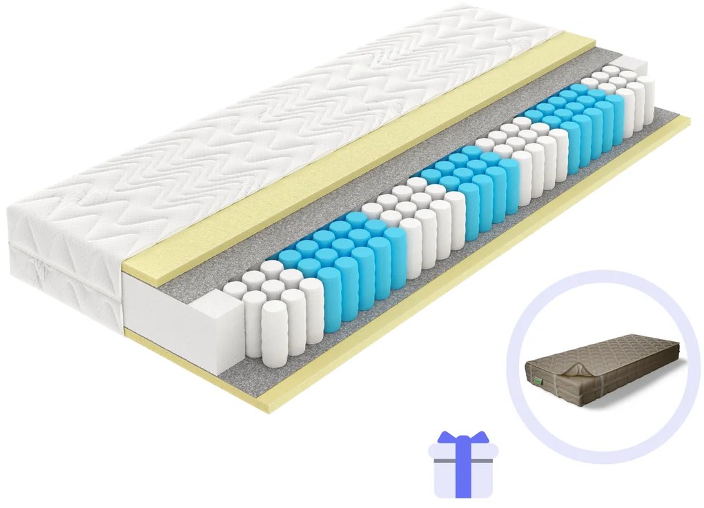 VEGAS Obľúbený taštičkový matrac OPTIMA PURE Rozmer: 200x160