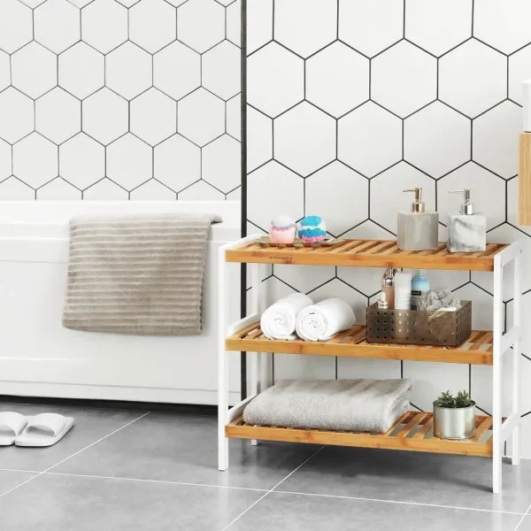 Botník MATE hnedá/biela