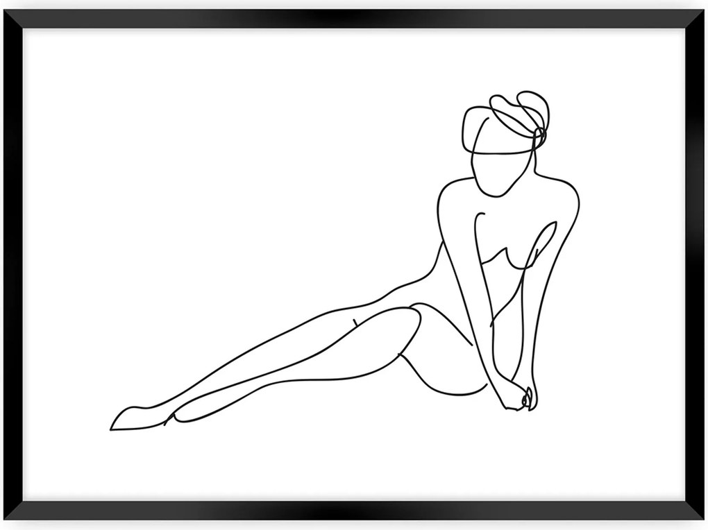Plagát Figure Line II