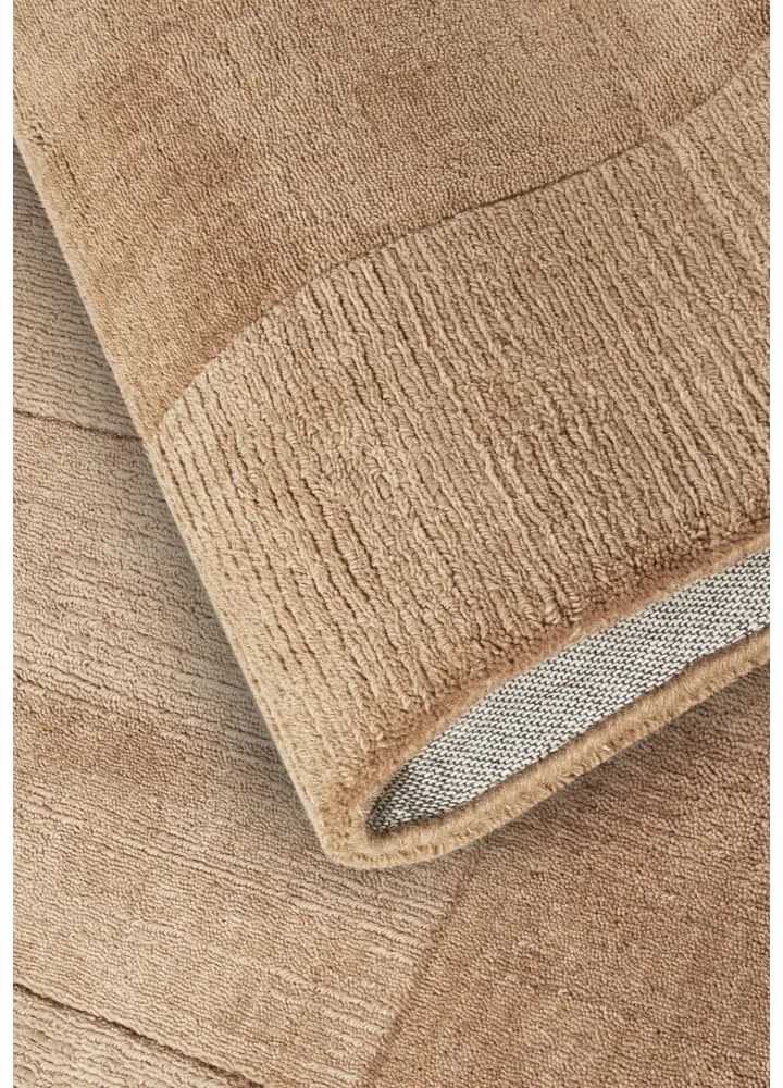 Béžový ručne tkaný vlnený behúň 80x250 cm Charlotte – Villeroy&Boch