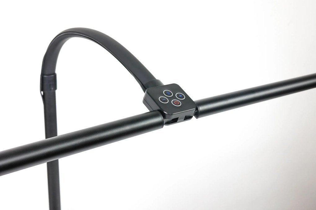 Stolná LED lampa ALVARO, základňa, diaľkový ovládač