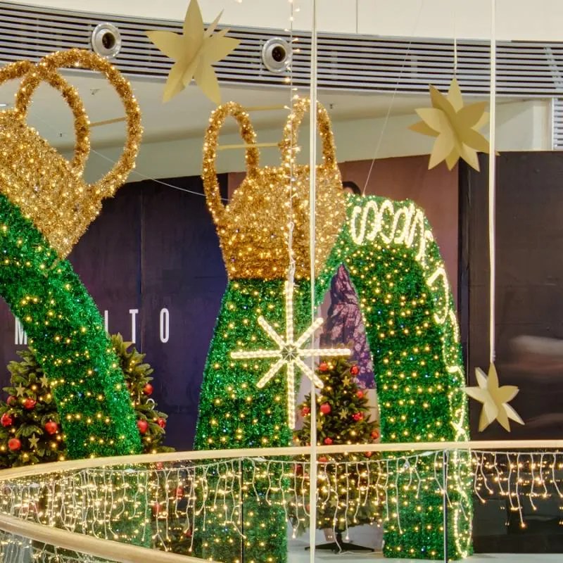 DECOLED LED svetlo polaris, závesné, 34 x 42 cm, teplá biela