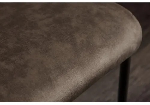 Stolička 41172 Comfort Zamat Taupe antik  - Komfort-nábytok