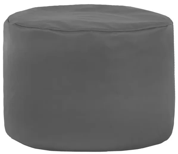 Taburetka Cilindro sivá ekokoža