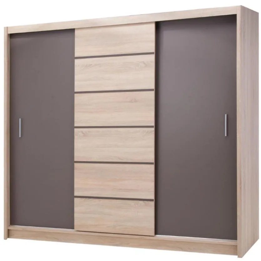 Skriňa Sevilla 250 dub sonoma/lava