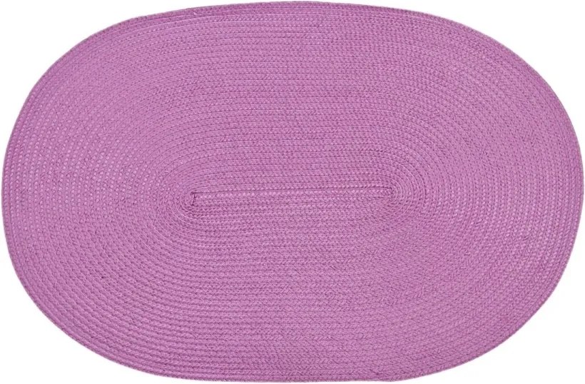DomTextilu Ružové oválne prestierania na stôl Šírka: 30 cm | Dĺžka: 45 cm ovál 5361-14476