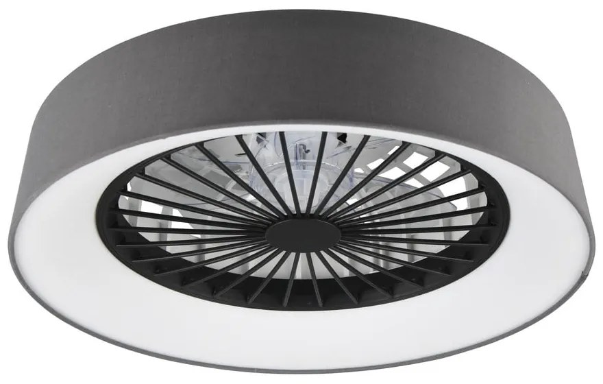 Sivé LED stropné svietidlo Farsund – Trio