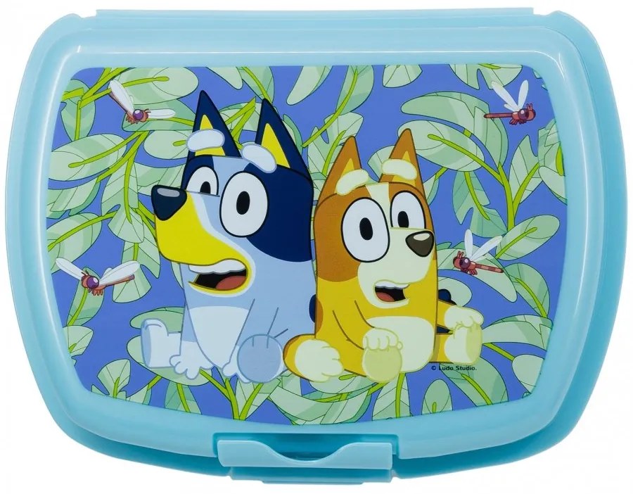 Box na desiatu Bluey s klipsou