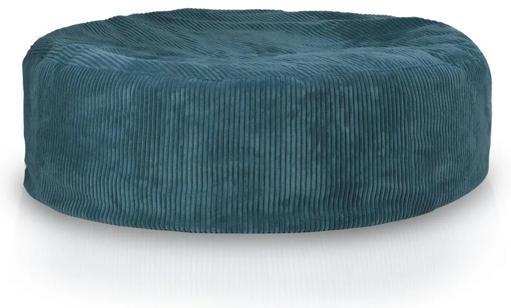Manšestrový sedací vak Island 420 l – 120 cm – 6 farieb Farba: SZ75 - modrá