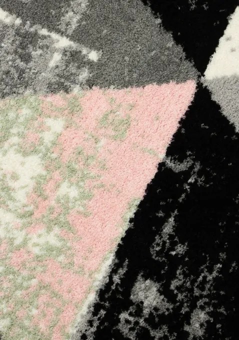 Koberec SLIM 8022 svetlosivý / viacfarebný