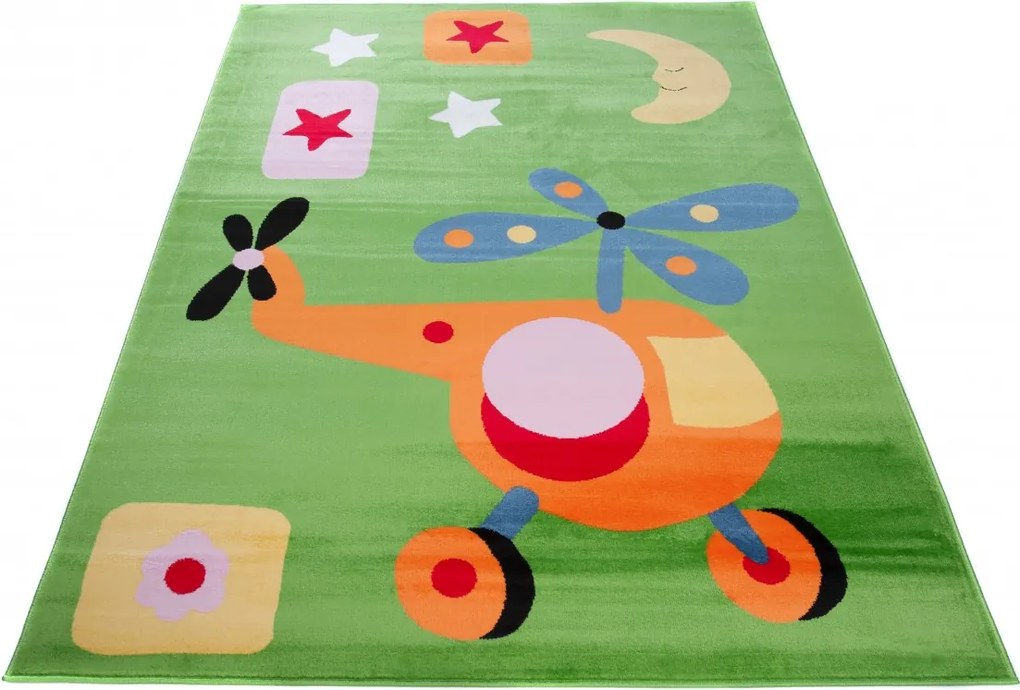 TA Koberec A648A GREEN KINDER CFV Rozmer: 120x170 cm