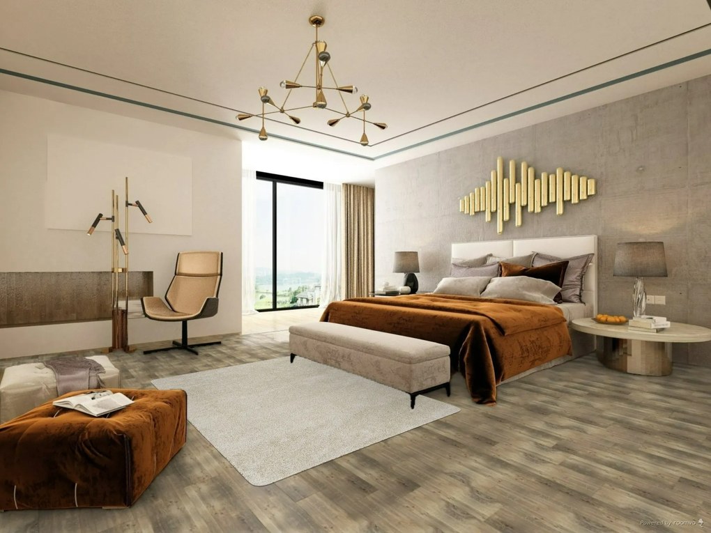 Kusový koberec Capri Lux cream, 140x200, béžová, chodba / predsieň, Vopi