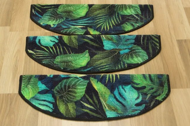 Nášľap na schody Monstera zelená