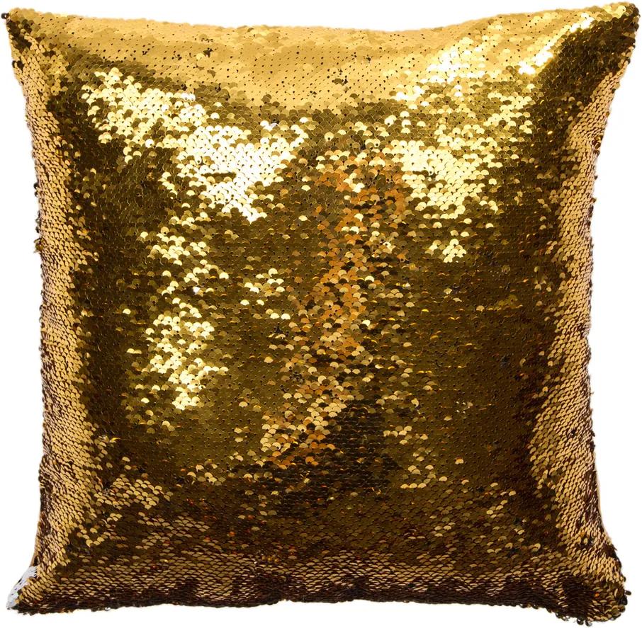 Jahu Vankúšik Magic zlatá, 40 x 40 cm