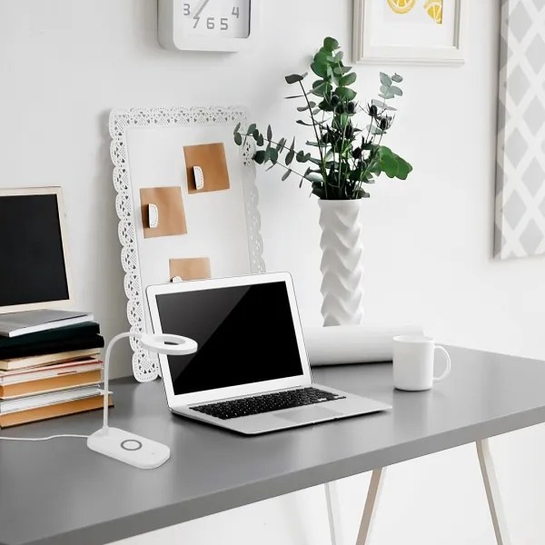 Rabalux 74014 - LED Stmievateľná dotyková stolná lampa HARDIN LED/5W/5V biela