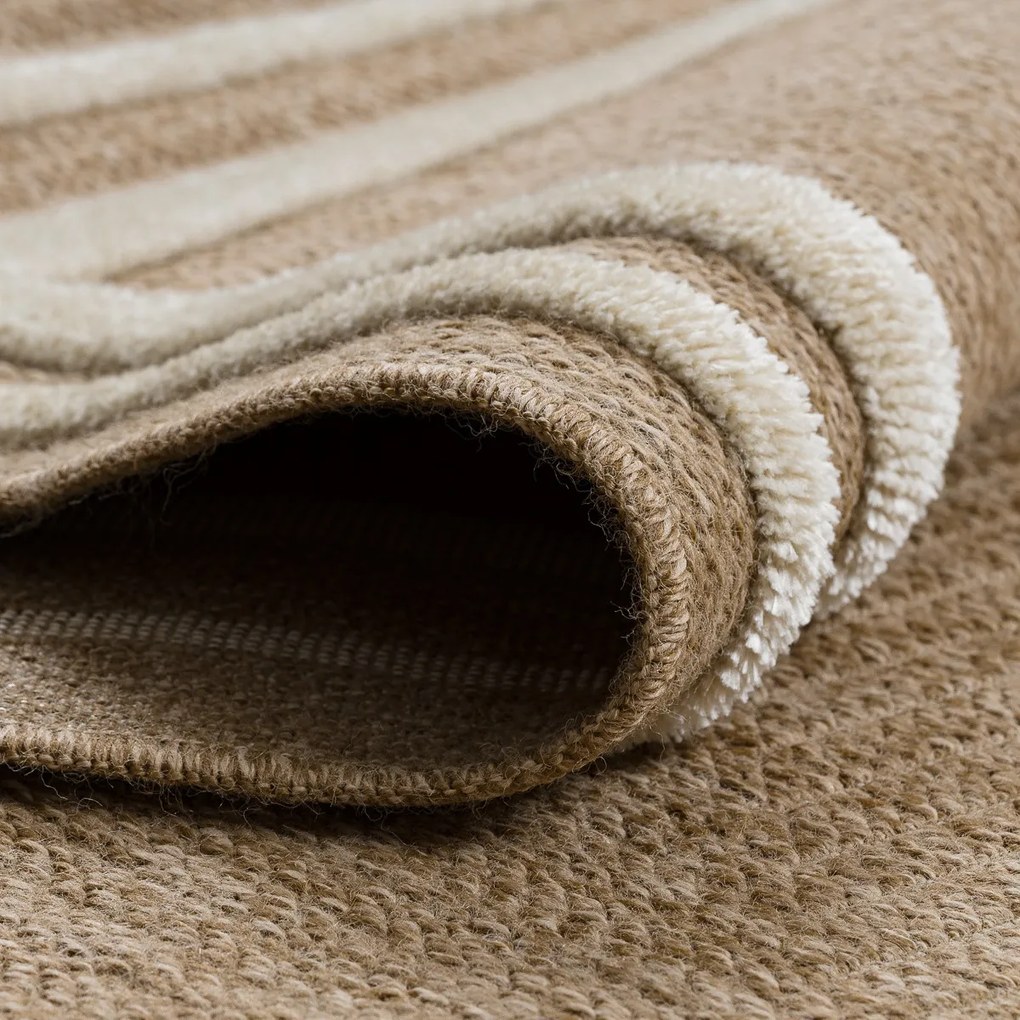 Kusový koberec Spark 0687A beige/cream, 120x170, béžová, chodba / predsieň, Dywany Łuszczów