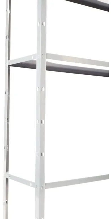 Trestles AKCE 4x Policový regál 1500x750x300,světle šedý,4 police RP6-4-4