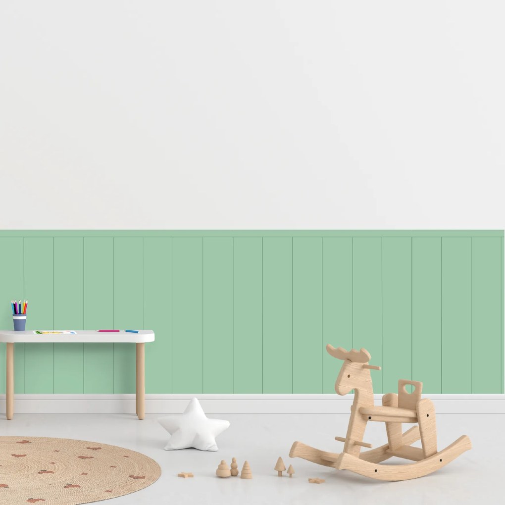 60x100cm Obdĺžnik - Mätová farba - textilná nálepka na stenu Farba: Tmavá, Veľkosť: 80 cm