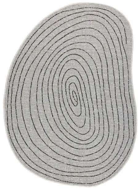 Koberec ORGANIC 2743 krémový / čierny / naturálny