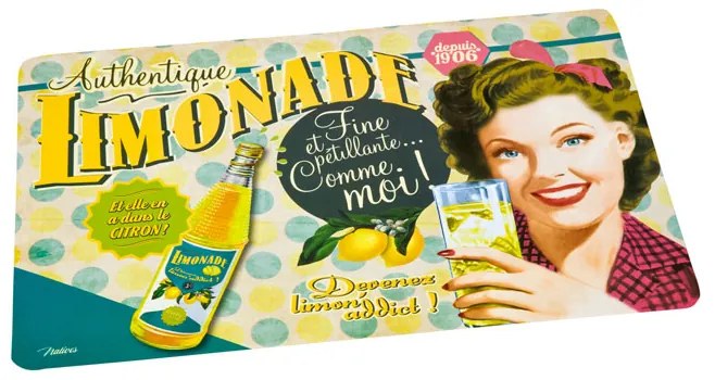 Podložka na stôl - prestieranie "Limonade" 43.5x28.5 cm, pvc