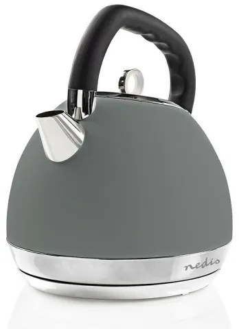 Nedis KAWK520EGY − Rýchlovarná kanvica 1,8 l 1850-2200W/230V šedá