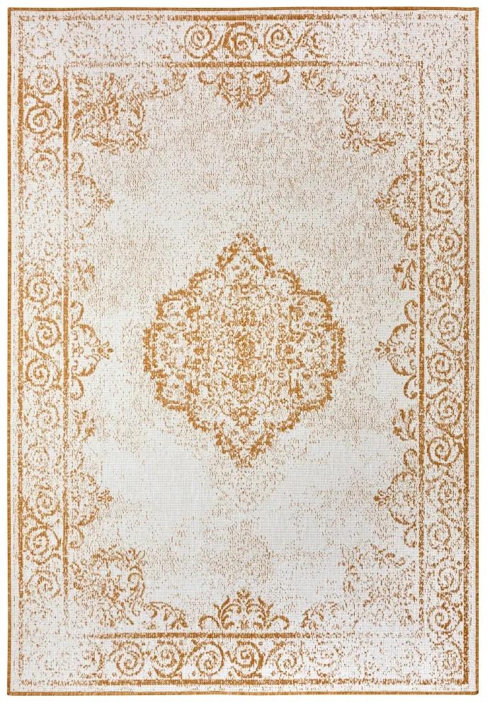 NORTHRUGS - Hanse Home koberce Kusový koberec Twin Supreme 105788 Cebu Ochre – na von aj na doma - 200x290 cm