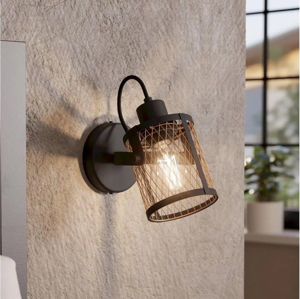 Eglo 43531 - Nástenné bodové svietidlo DELLOW 1xE27/40W/230V
