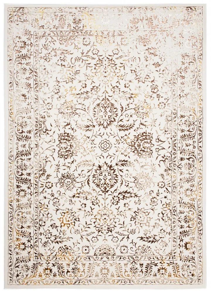 Kusový koberec Culma hnedokrémový 140x200cm