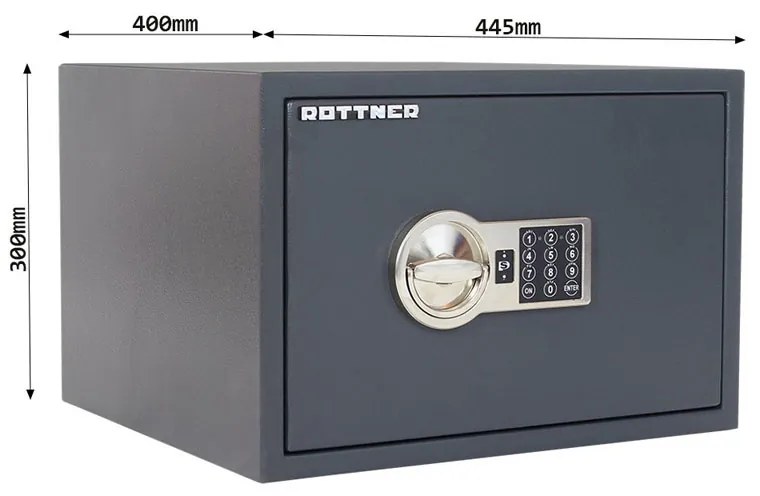 Rottner Nábytkový trezor POWER SAFE 300 EL