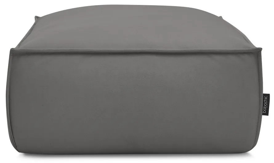 Sivá podnožka z imitácie kože Boheme – Bobochic Paris