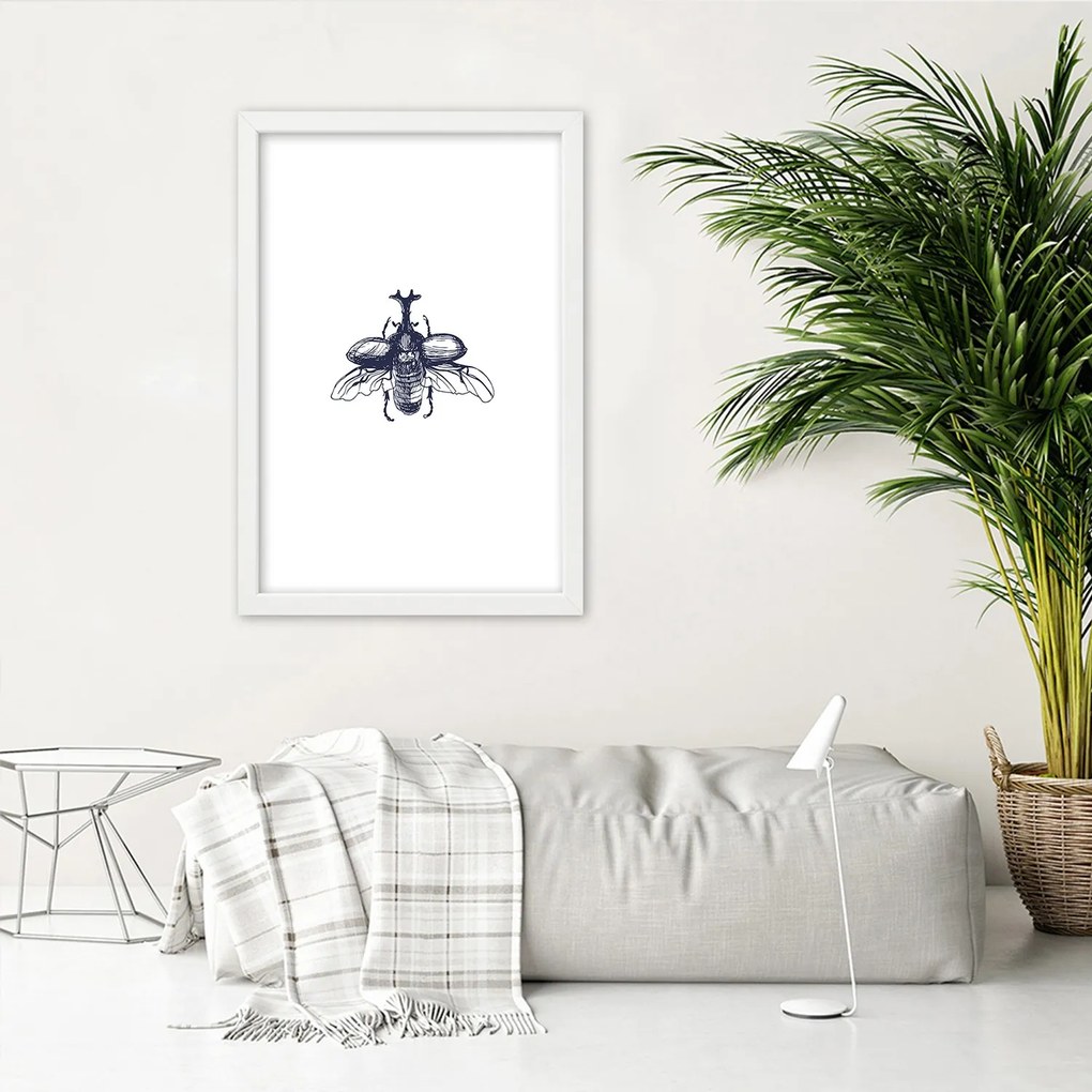Gario Plagát Lietajúci chrobák Farba rámu: Bez rámu, Rozmery: 60 x 90 cm