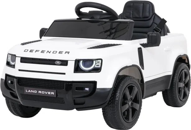 Elektrické autíčko Land Rover Defender biele