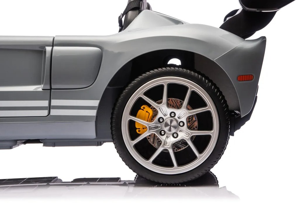 Elektrické autíčko pre deti Ford GT sivé