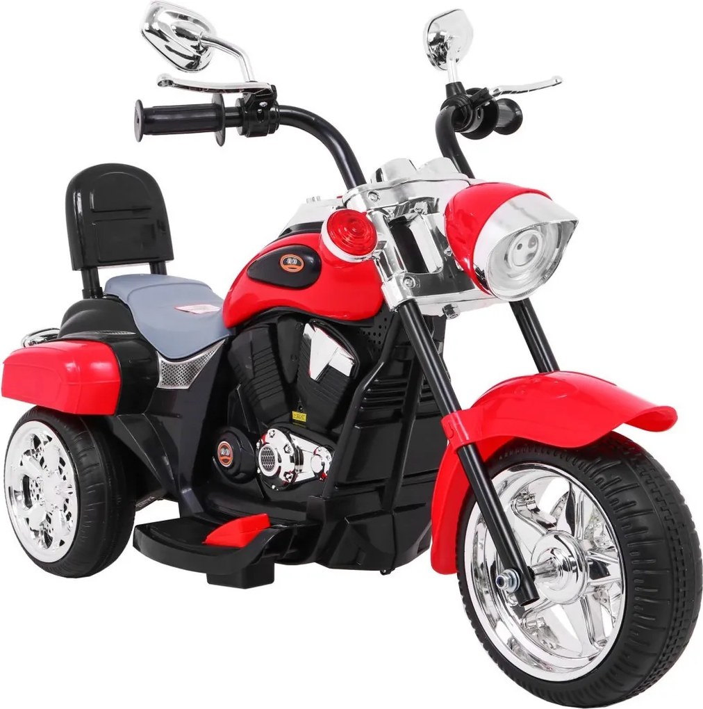 Ramiz Chopper NightBike Červená