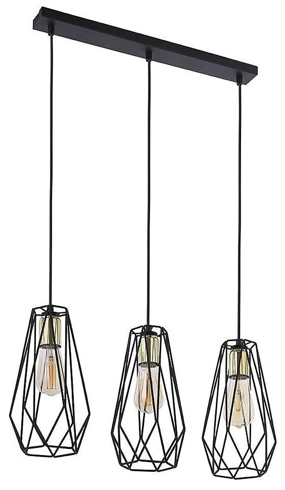 Luster na lanku LUGO 3xE27/15W/230V