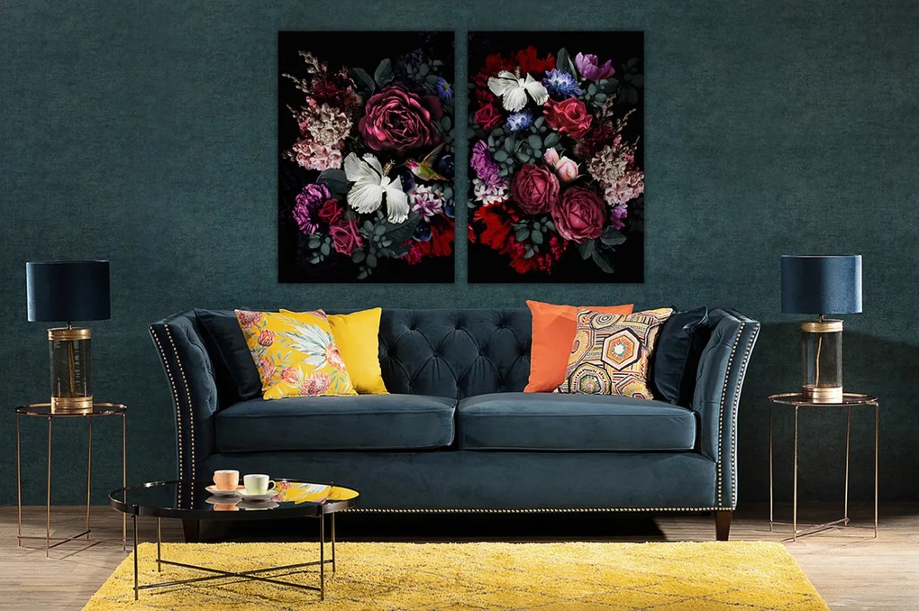 Plátno maľba Flowers I