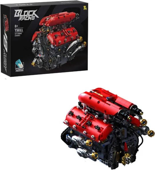 Stavebnica Motor - 1370 dielikov