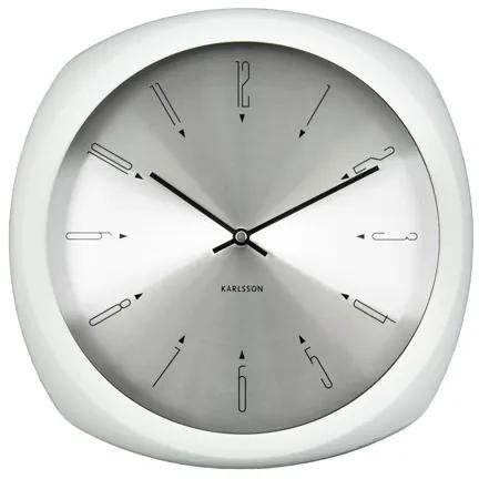 Nástenné hodiny Karlsson Aesthetic KA5626WH, 31cm