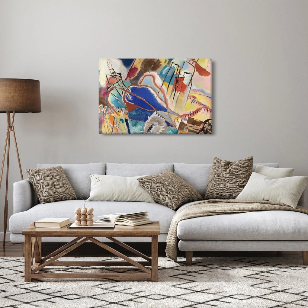Obraz - Vasily Kandinsky, Improvisation No. 30 (Cannons), reprodukcia (90x60 cm)